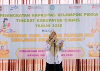 Pemkab Ciamis Dorong Kemandirian Ekonomi Perempuan Kepala Keluarga melalui Olahan Pangan dan Kerajinan Lokal