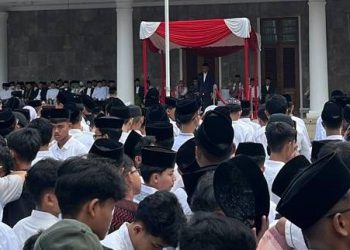 Hari Santri Nasional 2025 di Ciamis, Bupati Herdiat Ajak Santri Kawal Kemerdekaan Menuju Peradaban Dunia