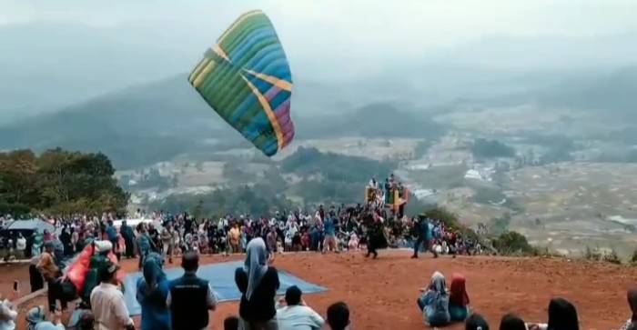 Bukit Datar Gandul Sagalaherang, Ikon Sport Tourism Baru Ciamis