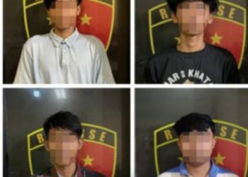 Polisi  Ringkus Empat Anggota Geng Motor Garage 26
