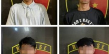 Polisi  Ringkus Empat Anggota Geng Motor Garage 26