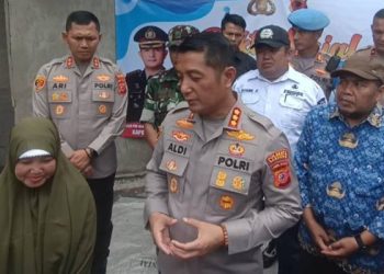 Polresta Bandung Tingkatkan Kesejahteraan Masyarakat, Lakukan Pembangunan Program Rutilahu