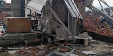 Angin Puting Beliung Landa Bojongsoang, Puluhan Rumah Rusak