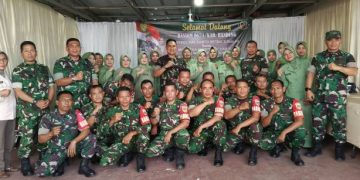 Sebulan Bertugas Sebagai Dandim 0624/ Kabupaten Bandung, Letkol Kav. Samto Betah Perdana Kunjungi Koramil 2411/ Soreang