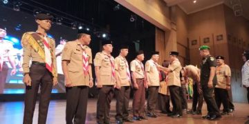 Bupati Bandung Kukuhkan 500 Pramuka Garuda di Hari Pramuka Ke-64