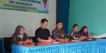 Tingkatkan Akuntabilitas, Kecamatan Pacet Gelar Monev Bantuan Keuangan Tahap I TA 2025