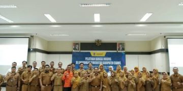 BKPSDM Ciamis Gelar Pelatihan Bahasa Inggris Untuk Tingkatkan kemampuan ASN.