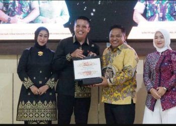 Ketua DPRD Kabupaten Sukabumi Hadiri Pisah Sambut Dandim 0622