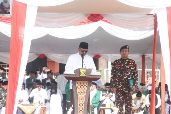 Ribuan Santri Hadiri HSN, Bupati Sukabumi : Jadikan Momentum Kebangkitan Santri