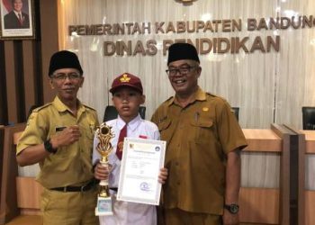 Nathan, Siswa SDN ADETEK Arjasari Juara 1 OSN IPS Tingkat Kabupaten Bandung