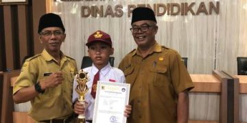 Nathan, Siswa SDN ADETEK Arjasari Juara 1 OSN IPS Tingkat Kabupaten Bandung