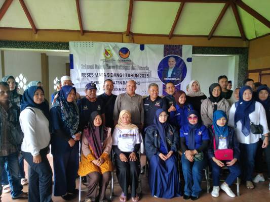 Serap Aspirasi, Anggota DPRD Kabupaten Bandung Fraksi Nasdem Toni Permana Gelar Reses di Pacet