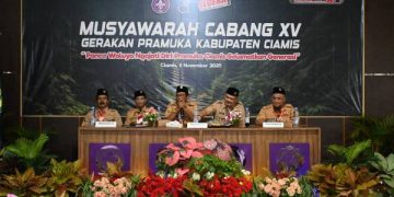 Muscab XV, Nanang Permana Kembali Nahkodai Pramuka Ciamis Lanjutkan Kembali Perjuangan 