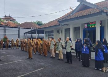 Sejumlah OPD Gelar Latihan Baris-Berbaris Implementasi Surat Edaran Bupati Ciamis Serta Pembinaan Karakter