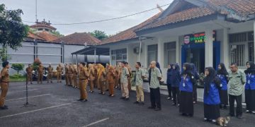 Sejumlah OPD Gelar Latihan Baris-Berbaris Implementasi Surat Edaran Bupati Ciamis Serta Pembinaan Karakter