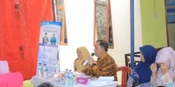 Disdukcapil Ciamis Perkuat Integrasi Layanan di Posyandu Lewat Sosialisasi 6 SPM di Cijeungjing