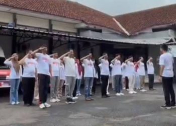 DPMPTSP Ciamis Gelar Latihan PBB ASN, Jawab Instruksi Bupati untuk Tingkatkan Disiplin dan Kualitas Pelayanan Publik