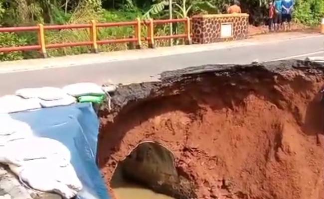 Jembatan Cikaleho Ambruk Total, Dishub Ciamis Terapkan Rekayasa Lalu Lintas Besar-Besaran di Jalur Nasional Ciamis–Cirebon