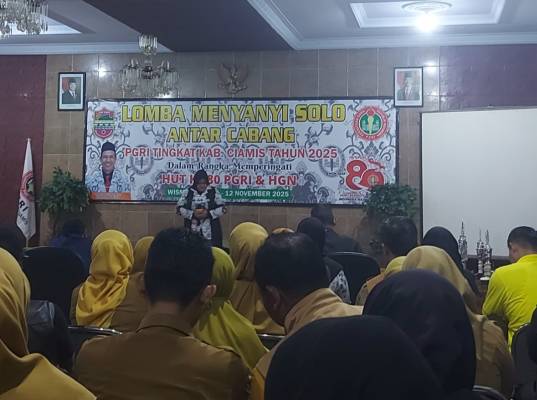 PGRI Ciamis Gelar Serangkaian Acara Meriah Sambut HUT ke-80 dan HGN 2025