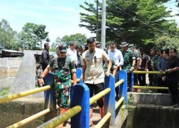 Wabub Ali Syakieb Meninjau Pembersihan Sampah di Sungai Citarum