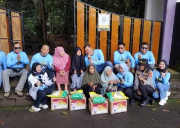 Perkuat Sinergi Pengamanan Natal dan Tahun Baru, Polres Ciamis Touring Bareng 4 Organisasi Media dan Gelar Baksos di Astana Gede