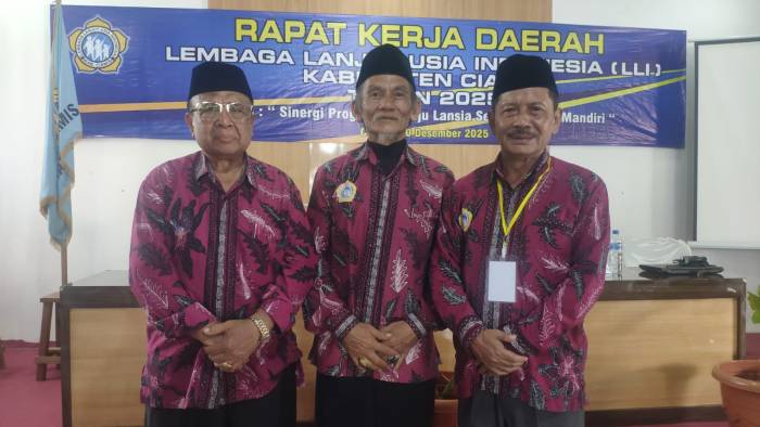 Rakerda LLI Ciamis 2025, Penguatan Program Kesejahteraan Lansia Menuju Musda 2026