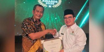 Dinilai Konsisten Dukung Gerakan ZIS  Media Online Balebandung.com Dianugerahi BAZNAS Award 2025