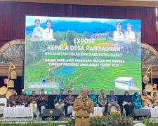 Desa Pangauban Raih Juara Pertama Anugerah Gapura Sri Baduga Desa Tingkat Provinsi Jabar?