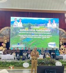 Privat: Desa Pangauban Raih Juara Pertama Anugerah Gapura Sri Baduga Desa Tingkat Provinsi Jabar