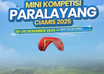 Mini Kompetisi Paralayang Se-Jawa Barat 2025 di Datar Gandul Ciamis, Buktikan Ikon Destinasi Sport Tourism Unggulan