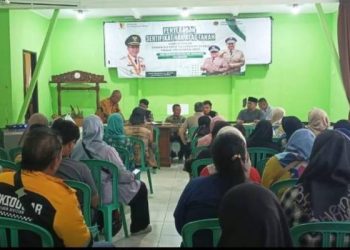 ATR/BPN Kabupaten Bandung Serahkan 245 Bidang Sertipikat PTSL Kapada Warga Desa Margahayu Selatan