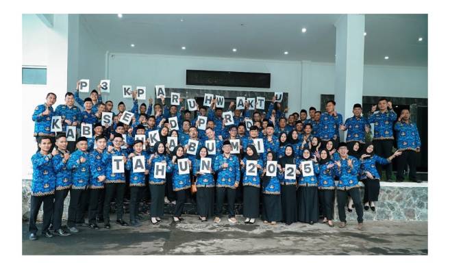 Bupati Sukabumi Lantik 78 Orang PPPK Paruh Waktu