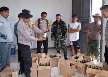 Patroli KRYD dan Operasi Pekat, Polsek Pasirwangi Sita Ratusan Butir Obat Terlarang dan Miras