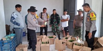 Patroli KRYD dan Operasi Pekat, Polsek Pasirwangi Sita Ratusan Butir Obat Terlarang dan Miras