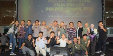Refleksi Akhir Tahun 2025, Film Pendek Warnai Malam Tahun Baru Bersama Polres Ciamis dan IJTI Galuh Raya
