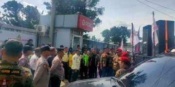 Pengamanan Humanis Polres Purwakarta, Aksi Unjuk Rasa di Jatiluhur Berjalan Aman dan Kondusif