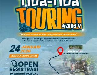 Tiba-Tiba Touring 2026, BP2D Ciamis Manfaatkan Komunitas Motor sebagai Strategi Promosi Wisata