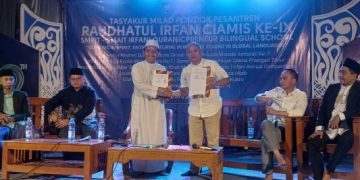 LPK ASRA Jalin Kerja Sama Pelatihan Bahasa Jepang dengan Pesantren Raudhatul Irfan Ciamis