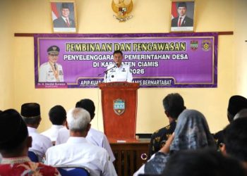 Bupati Herdiat Tekankan Sinergi Desa dan BPD dalam Pembinaan Pemerintahan Desa 2026 di Banjarsari