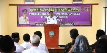 Bupati Herdiat Tekankan Sinergi Desa dan BPD dalam Pembinaan Pemerintahan Desa 2026 di Banjarsari