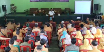 Bupati Ciamis Beri Pembinaan Desa di Panawangan, Ingatkan Aparatur Taat Aturan di Tengah Keterbatasan Anggaran