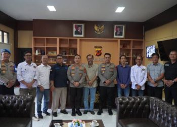Sambut HPN 2026 Polres Purwakarta Terima Kunjungan Siturahmi PWI