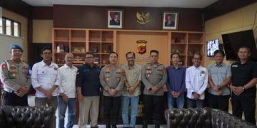Sambut HPN 2026 Polres Purwakarta Terima Kunjungan Siturahmi PWI