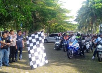 Bupati Herdiat Lepas Tiba Tiba Touring Jilid V 2026, Perkuat Promosi Wisata dan UMKM Daerah