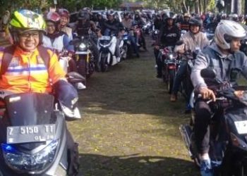 Launching Gate Parkir Taman Lokasana Meriah, Jadi Titik Start Touring SKPD dan Komunitas 