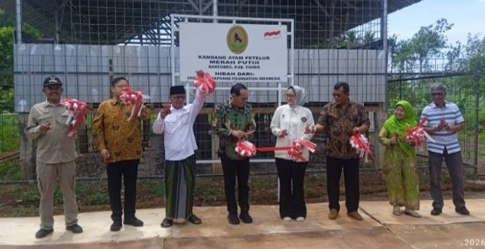 Peresmian Kandang Ayam Petelur Merah Putih di Ciamis, Dorong Kemandirian Pangan dan Dukung Program Makan Bergizi
