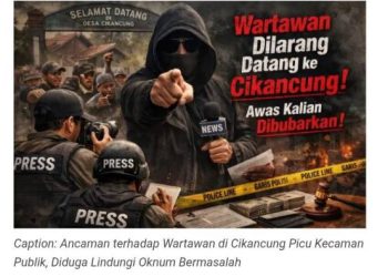 Ancaman terhadap Wartawan di Cikancung Picu Kecaman Publik, Diduga Lindungi Oknum Bermasalah