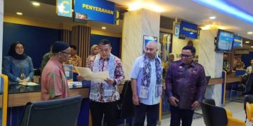 Wamen Ossy Dermawan Apresiasi Pelayanan ATR/BPN Kabupaten Bandung;  Bersih dan  SDM Mupuni