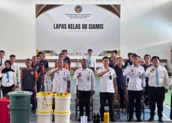 Dari Sampah Jadi Berkah, 19 Warga Binaan Lapas Ciamis Ikuti Pelatihan Ember Komposter