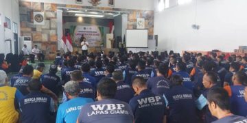 Lapas Kelas IIB Ciamis Gelar Bhakti Sosial Sambut Ramadan